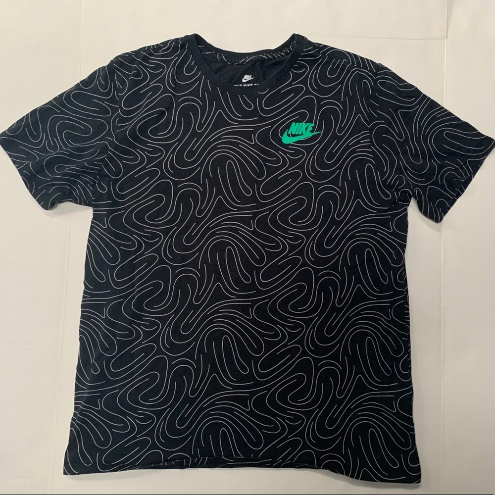 Nike All Over Print Dri-Fit T-Shirt Crazy Design